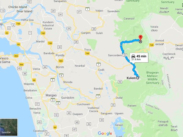 How To Reach Tambdi Surla Mahadev Temple