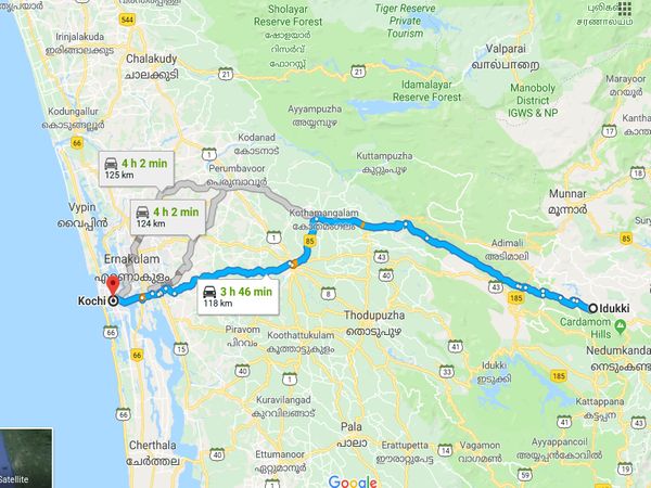 How To Reach Kumily
