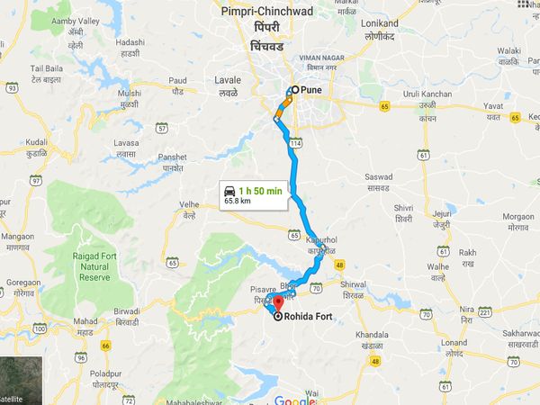 How To Reach Rohida Fort