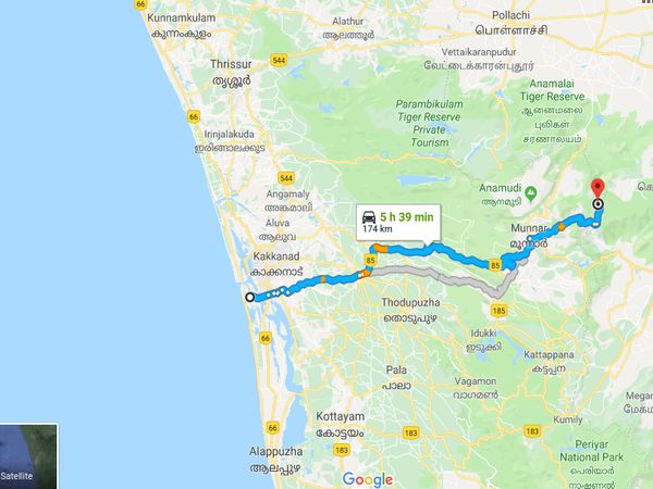 How To Reach Vattavada