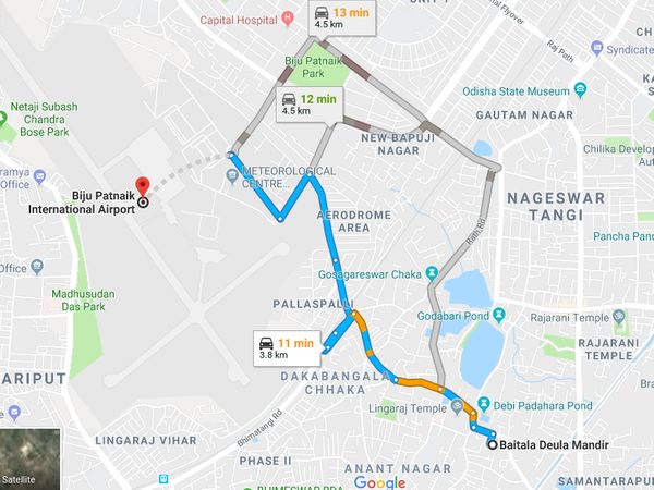 How To Reach Baitala Deula Temple