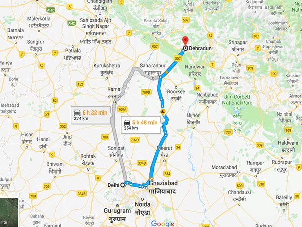 How To Reach Dehradun From Delhi