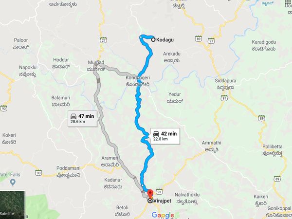How To Reach Virajpet