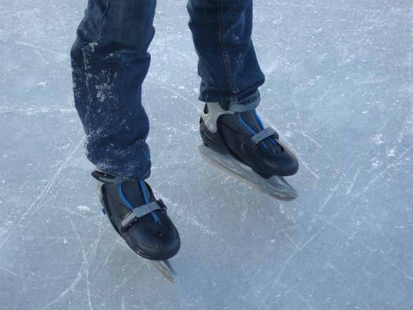 2) The Only Place With A Natural Ice-skating Rink