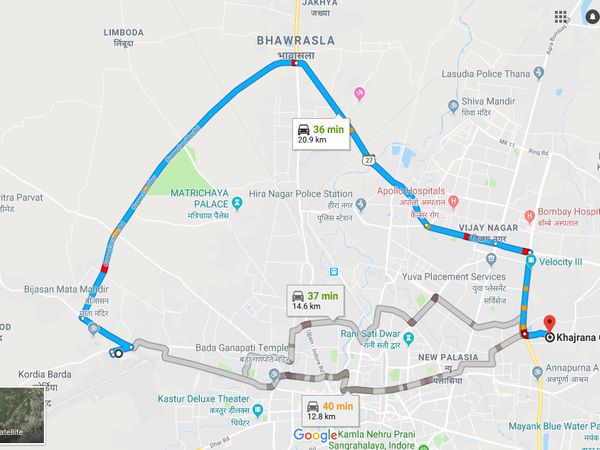 How To Reach Indore