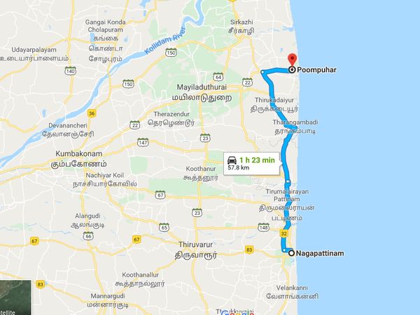 How To Reach Poompuhar