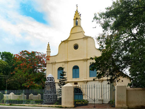 1) The Land Of India's First European Church