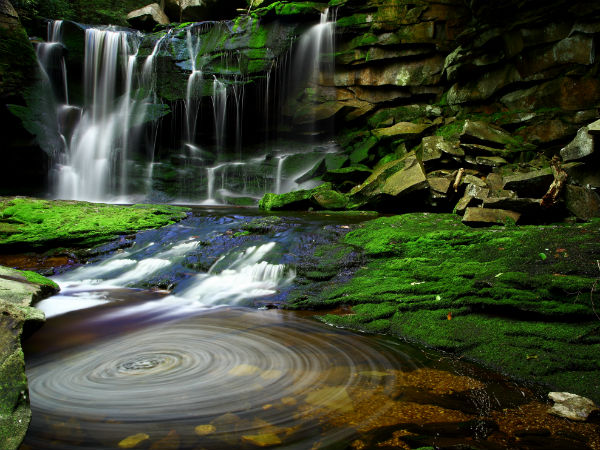4) Mossy Falls