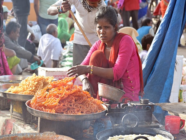 4. Food and colourful bazars