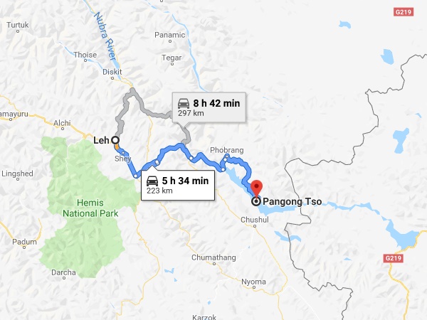 How To Reach Pangong Lake