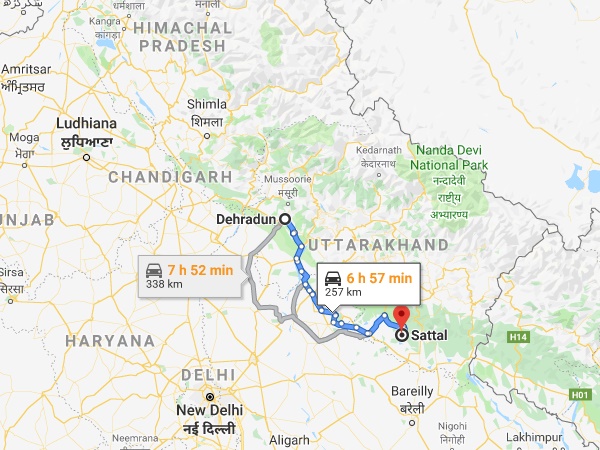 How To Reach Sattal