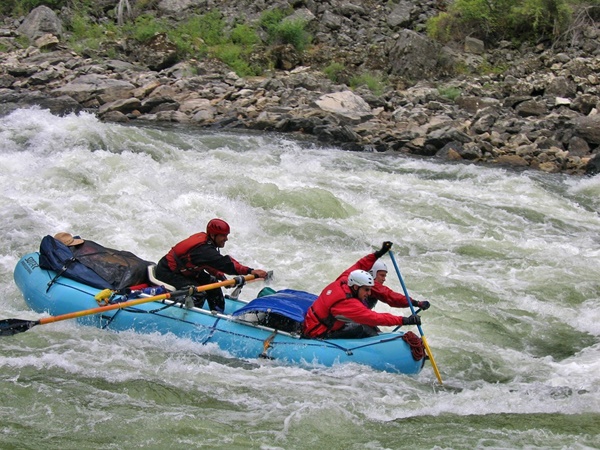 2. River rafting
