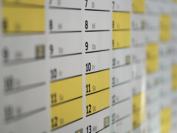 Keep a flexible schedule