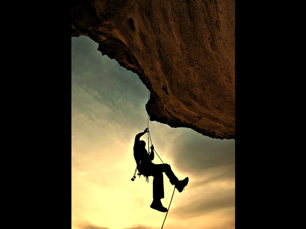 4. Rock climbing