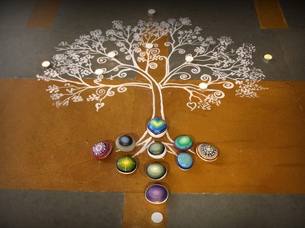 8. Compete in Rangoli contests