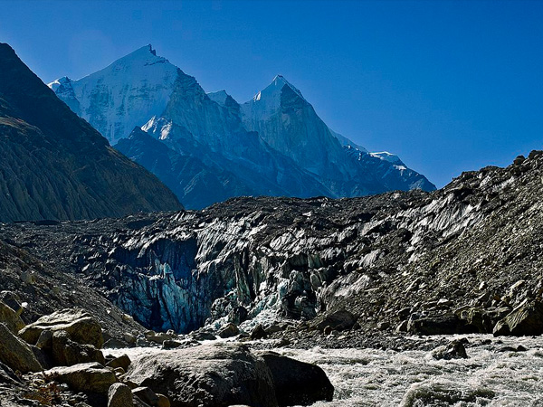 2. Taste the purest form of freshwater at Gangotri Glacier