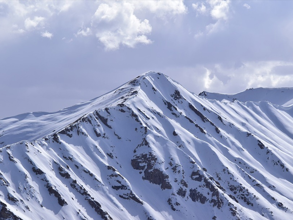 2. Visit Ladakh for snow-capped peaks and waterfalls