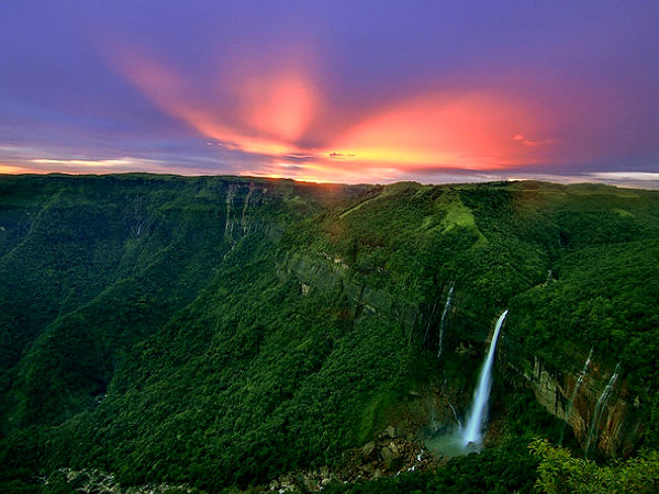 1. Cherrapunjee, Meghalaya