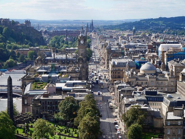 5) Edinburgh, Scotland