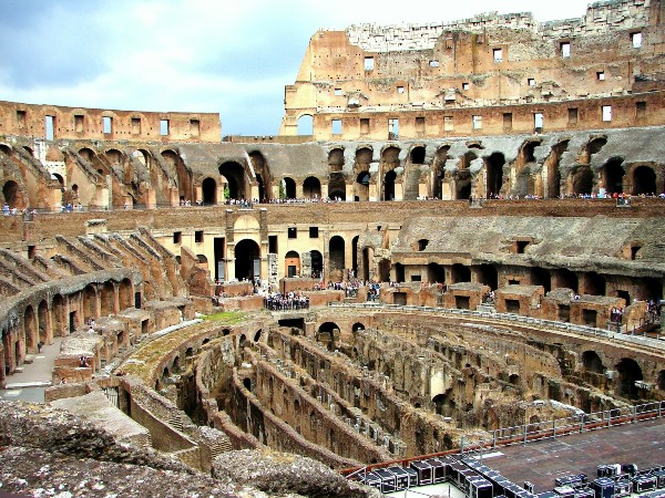 Inside Colosseum