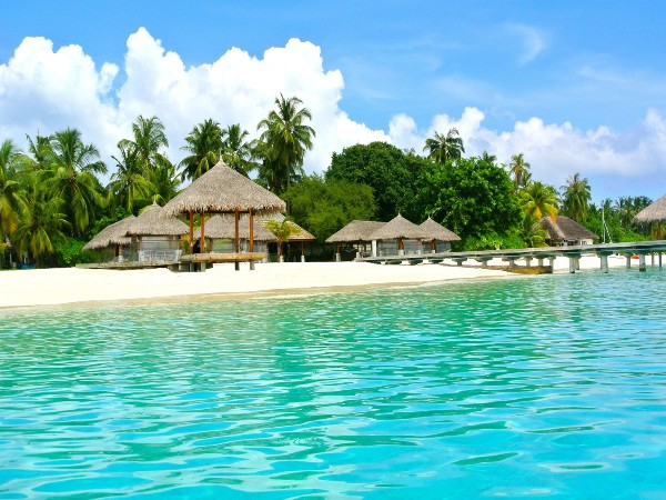 4) The Maldives: