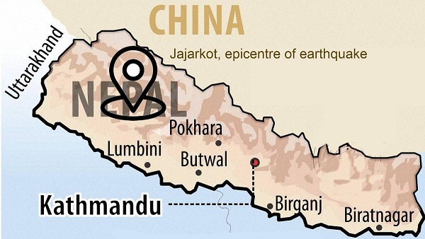 Largest earthquake nepal