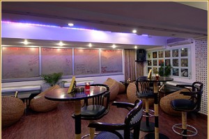 Serene ambiance of the restaurant