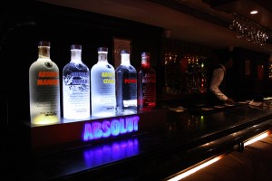 Bar at the hotel