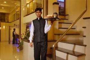 Attendant at the hotel
