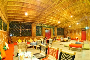 Dining area at the resort