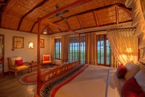 Pool hut bedroom