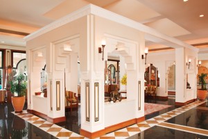 Trident Jaipur lobby reception Trident Jaipur lobby reception