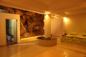 Waterfall villa