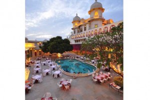The pool deck 1