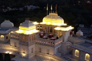 The top terrace