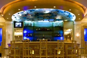 Bar at the hotel