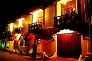 Front night view