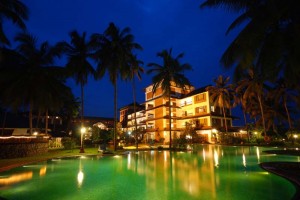 Night Pool View