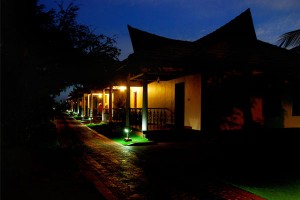 Cottage View at Night