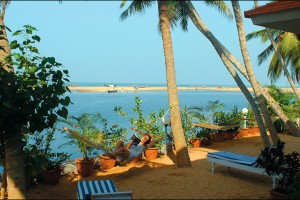 Relaxing at the resort Relaxing at the resort