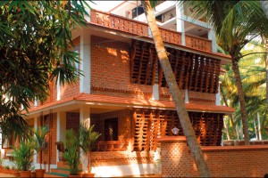 Side view of the resort Side view of the resort