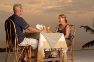 Dining by the sea Dining by the sea
