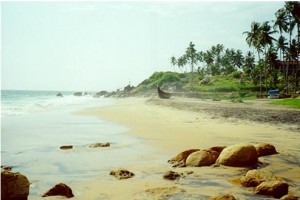 Waves striking by the beach Waves striking by the beach
