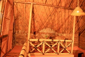 Inside view of the Bamboo Tree House Inside view of the Bamboo Tree House