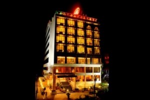The hotel at night The hotel at night