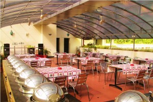Terrace dining