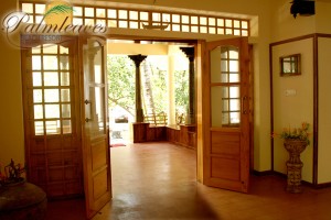 Wood panelled furnishings