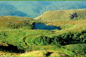 The Lake on the way to Chembra Peak