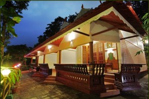 Night View of Cottages