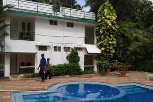 Resort by the pool